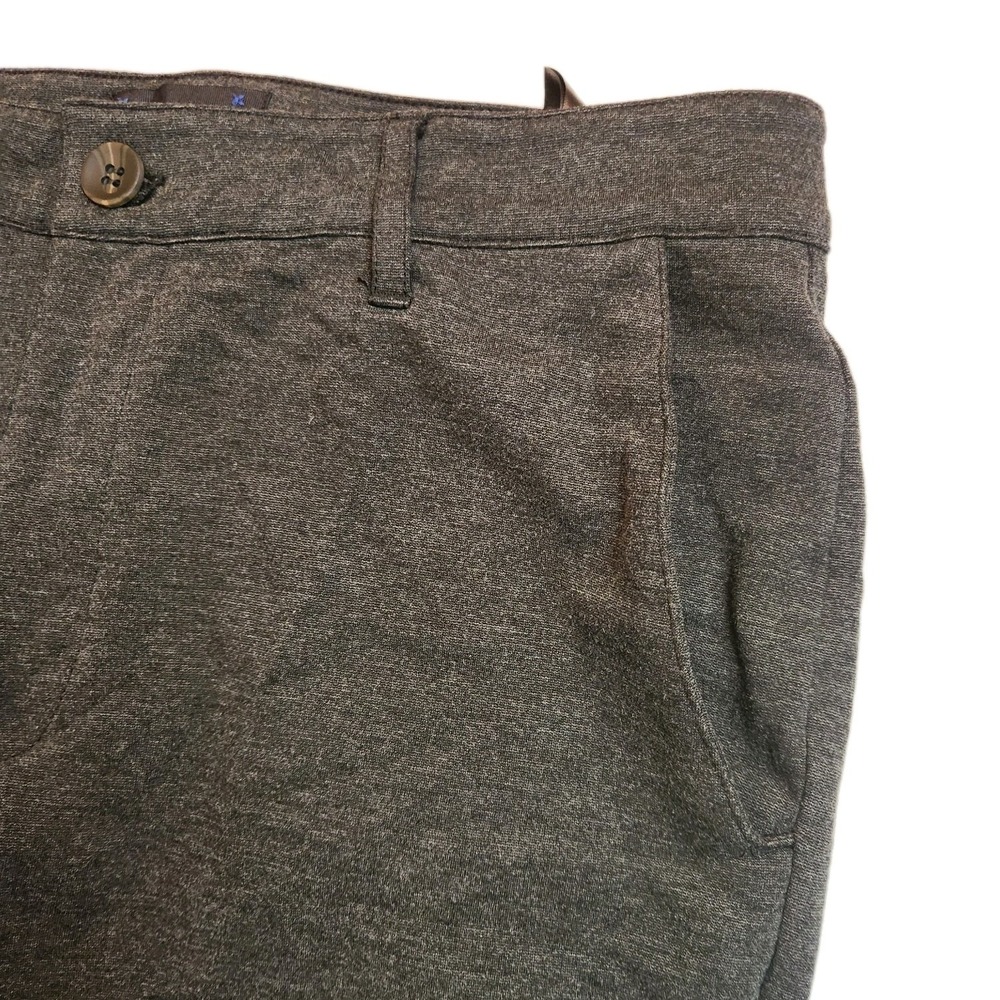 Paige Pants Mens 32 Gray Elmwood Jogger Iced Black Stretch Golf Sweatpants - Picture 7 of 16
